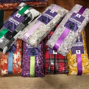 Lavender and rice heat pad microwaveable therapy wrap rice bag